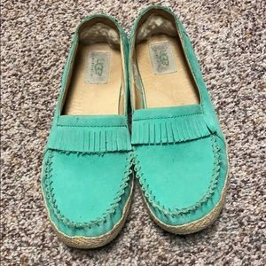 UGG Teal Loafer